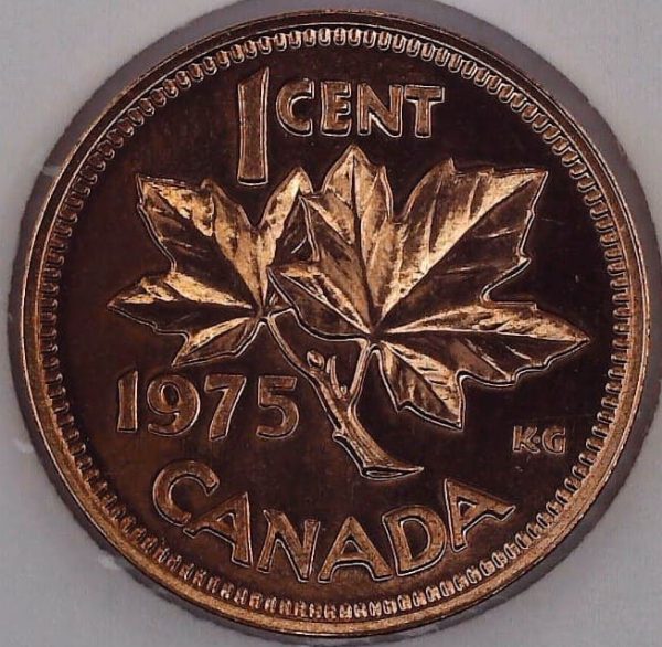 Canada - 1 Cent 1975 - NBU