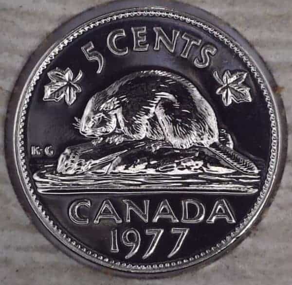 Canada - 5 Cents 1977 - 7 Haut - NBU