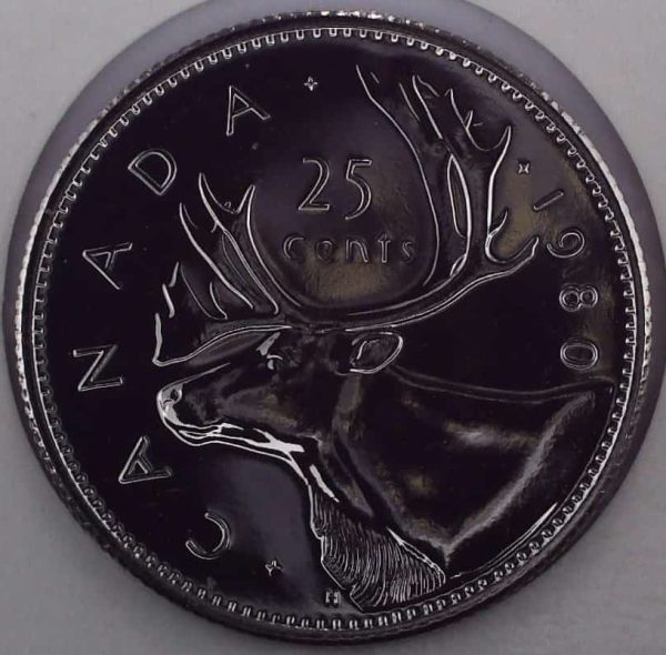 Canada - 25 Cents 1980 - NBU