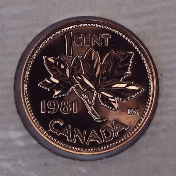 Canada - 1 Cent 1981 - NBU