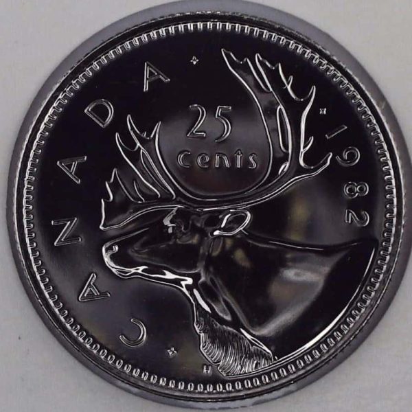 Canada - 25 Cents 1982 - NBU