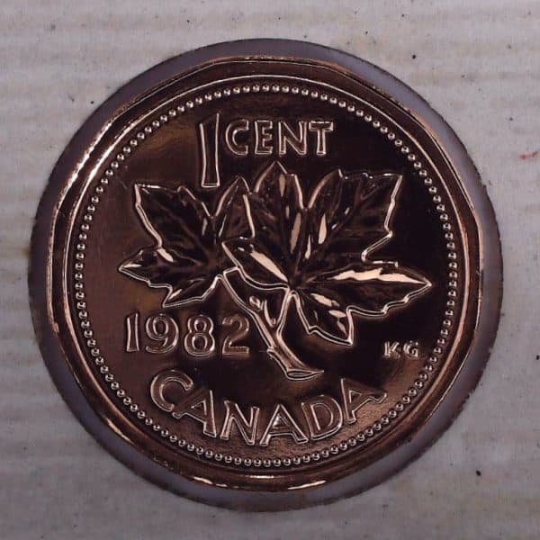 Canada - 1 Cent 1982 - NBU