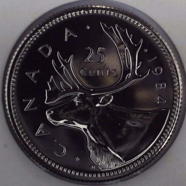 Canada - 25 Cents 1984 - NBU