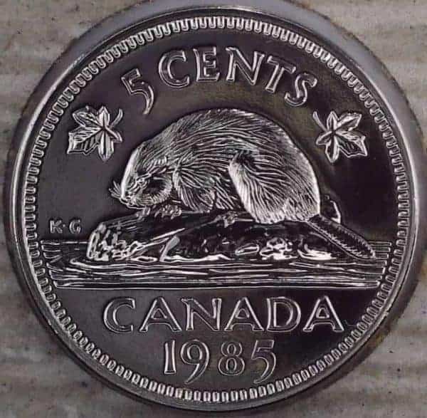 Canada - 5 Cents 1985 - NBU