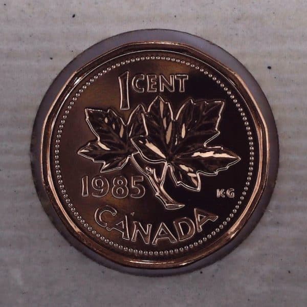 Canada - 1 Cent 1985 - NBU
