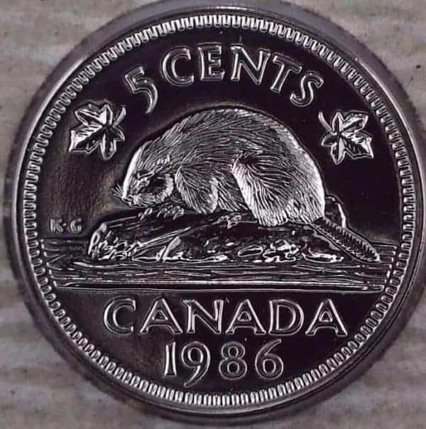 Canada - 5 Cents 1986 - NBU