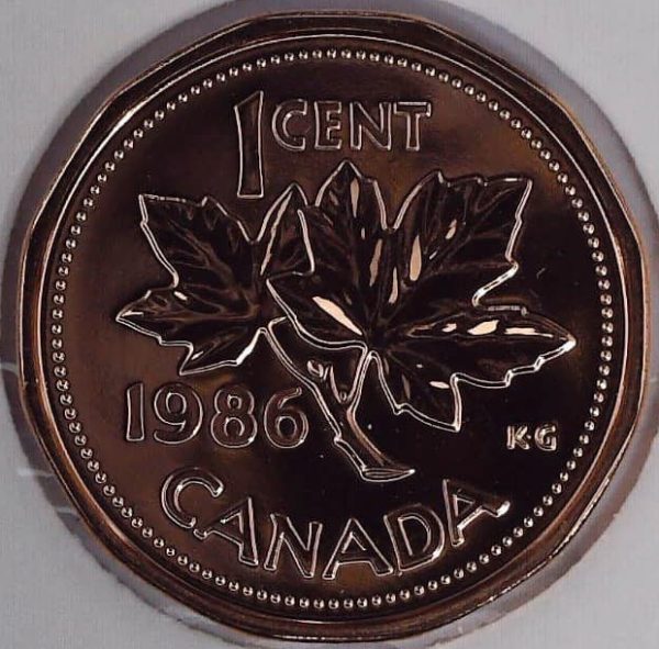 Canada - 1 Cent 1986 - NBU