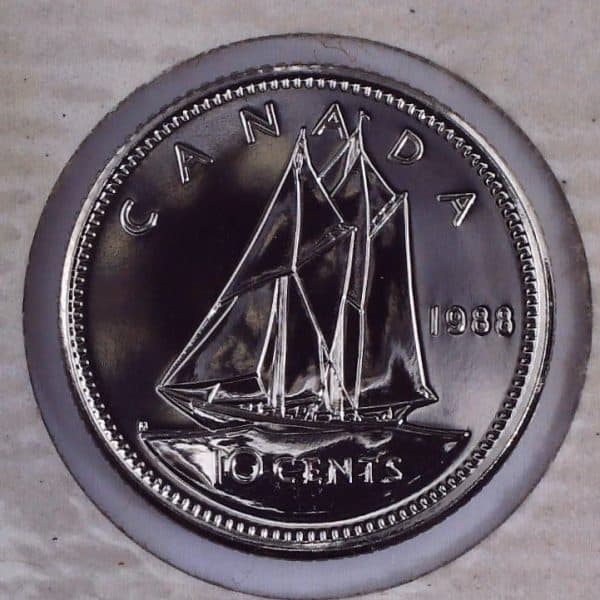 Canada - 10 Cents 1988 - NBU