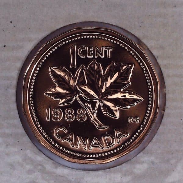 Canada - 1 Cent 1988 - NBU