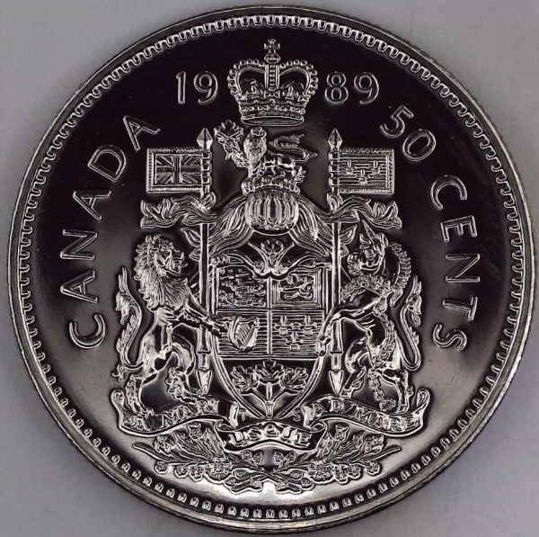 Canada - 50 Cents 1989 - NBU