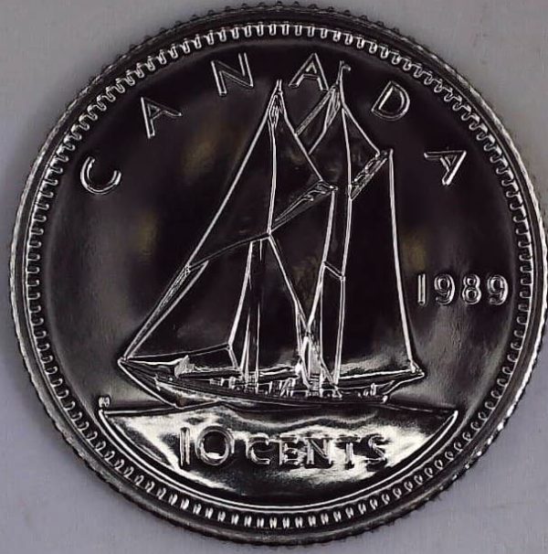 Canada - 10 Cents 1989 - NBU