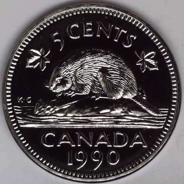 Canada - 5 Cents 1990 - NBU