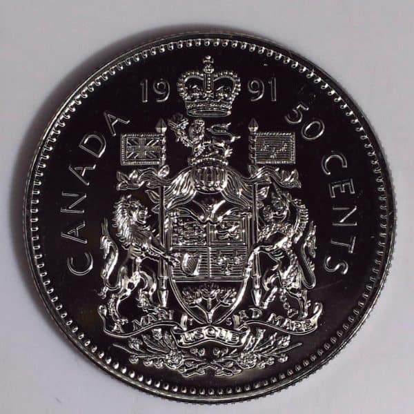 Canada - 50 Cents 1991 - NBU