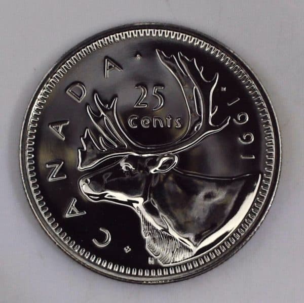 Canada - 25 Cents 1991 - NBU