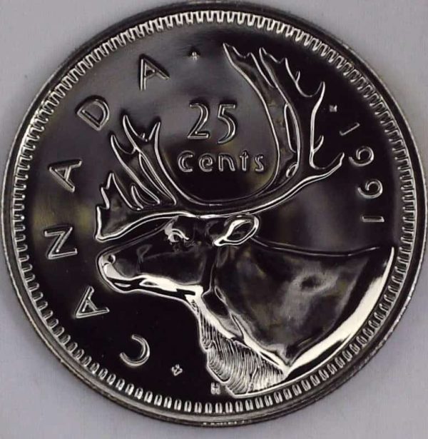 Canada - 25 Cents 1991 - NBU