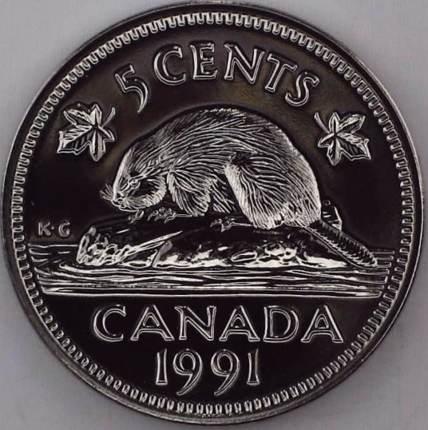 Canada - 5 Cents 1991 - NBU