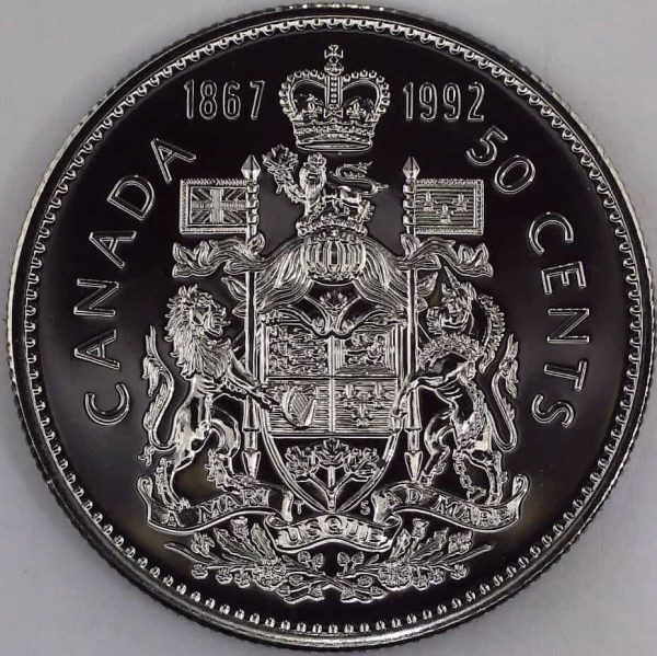 Canada - 50 Cents 1867-1992 - NBU