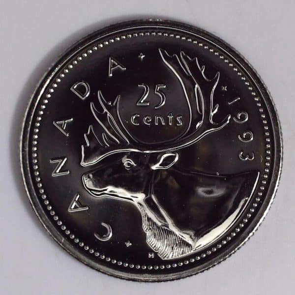 Canada - 25 Cents 1993 - NBU