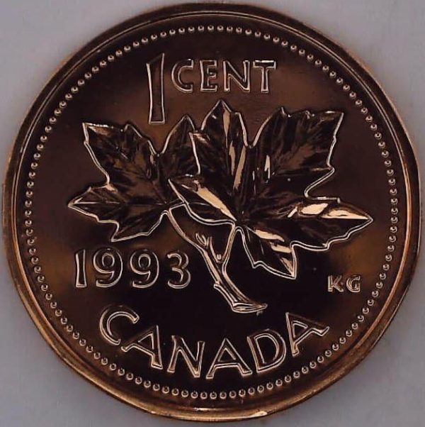 Canada - 1 Cent 1993 - NBU