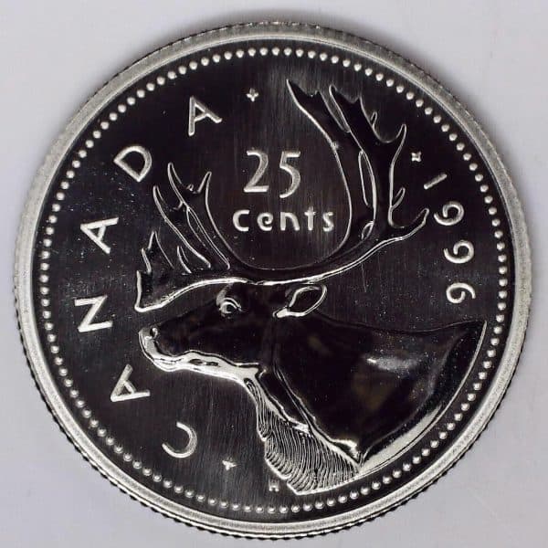 Canada - 25 Cents 1996 - Spécimen