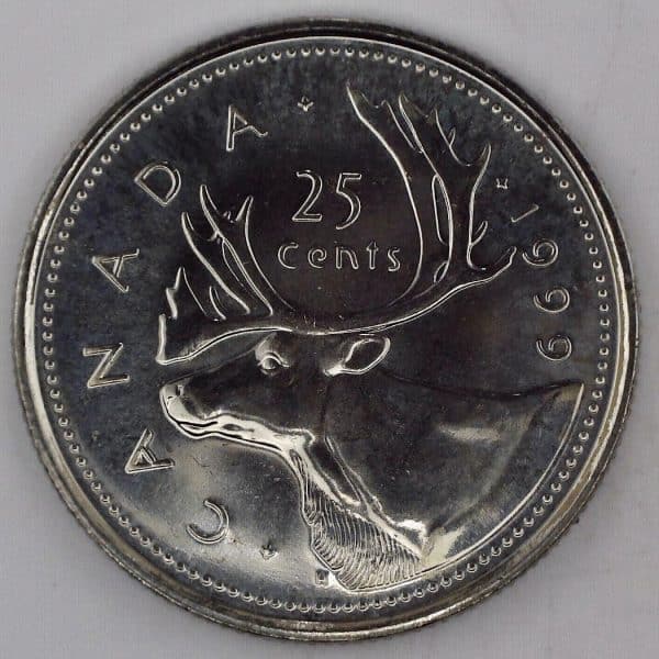Canada - 25 Cents 1999P - NBU
