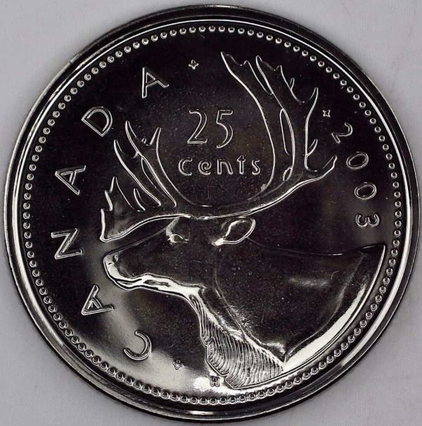 Canada - 25 Cents 2003WP - NBU