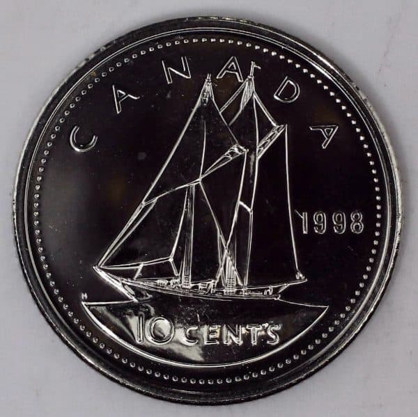 Canada - 10 Cents 1998 - NBU