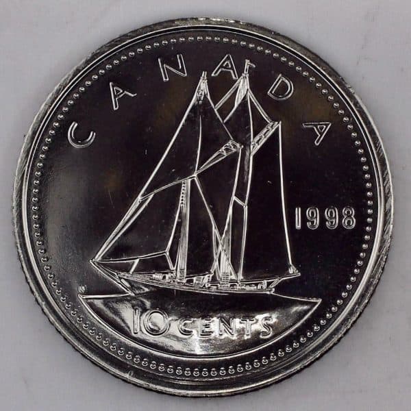 Canada - 10 Cents 1998W - NBU