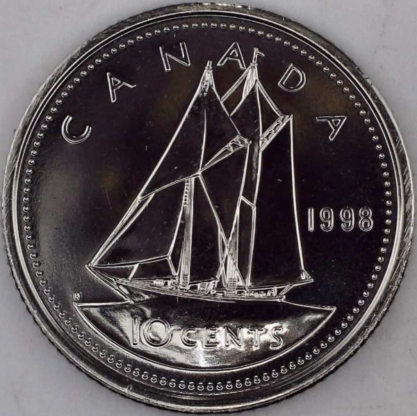 Canada - 10 Cents 1998W - NBU