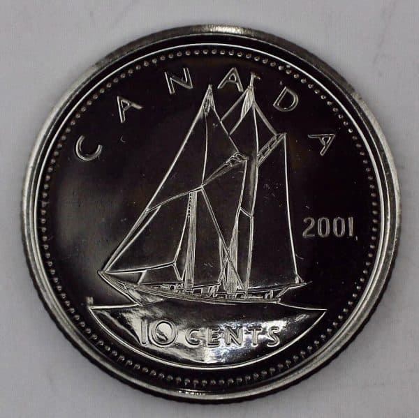 Canada - 10 Cents 2001P - NBU