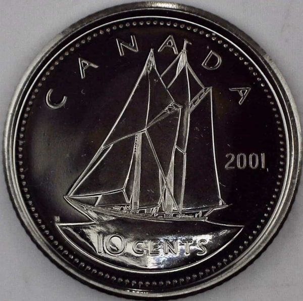Canada - 10 Cents 2001P - NBU