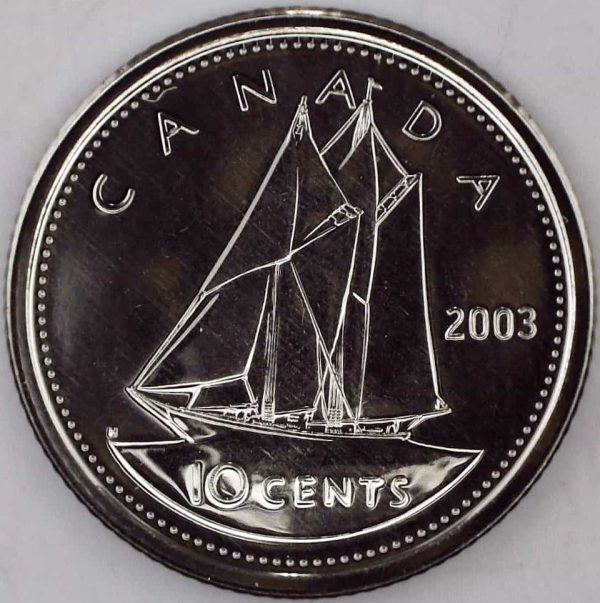 Canada - 10 Cents 2003P Ancienne Effigie - NBU