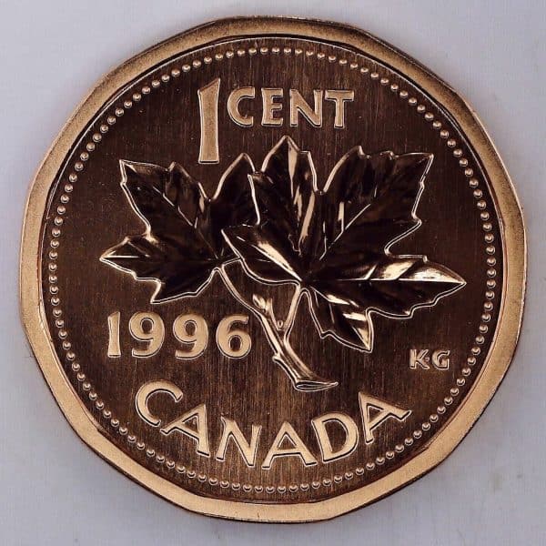 Canada - 1 Cent 1996 - Spécimen