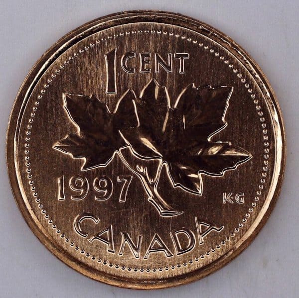 Canada - 1 Cent 1997 - Spécimen