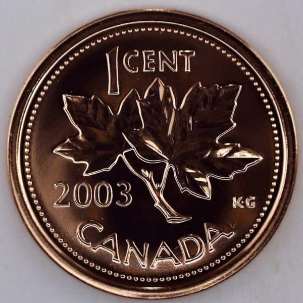 Canada - 1 Cent 2003P - Ancienne Éffigie - NBU