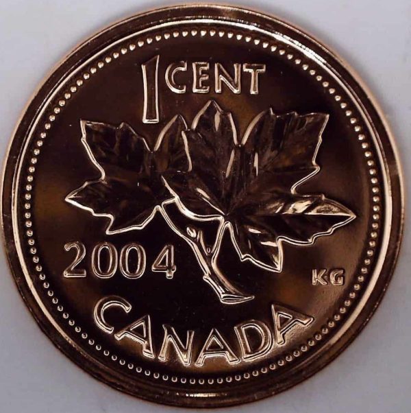 Canada - 1 Cent 2004P - NBU