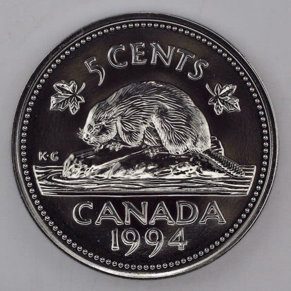 Canada - 5 Cents 1994NBU