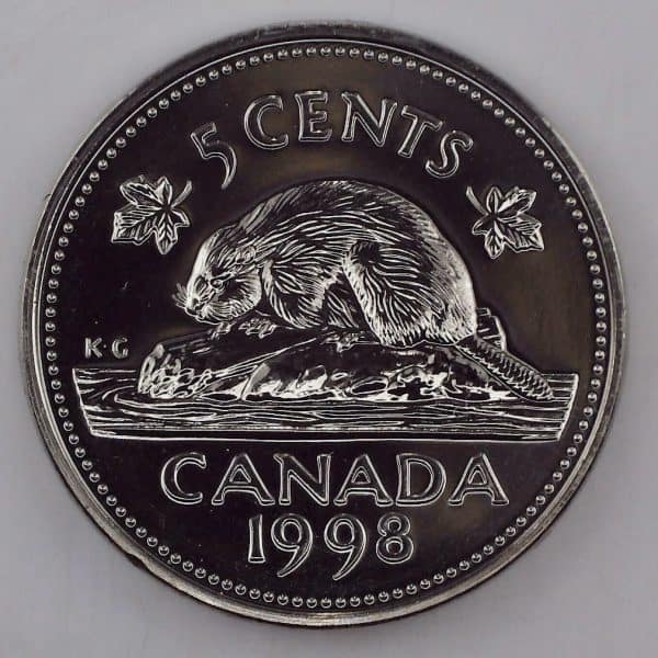 Canada - 5 Cents 1998 - NBU