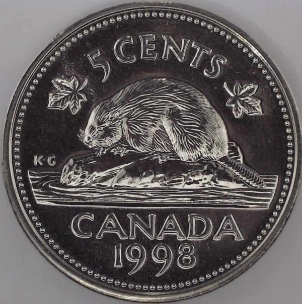 Canada - 5 Cents 1998W - NBU