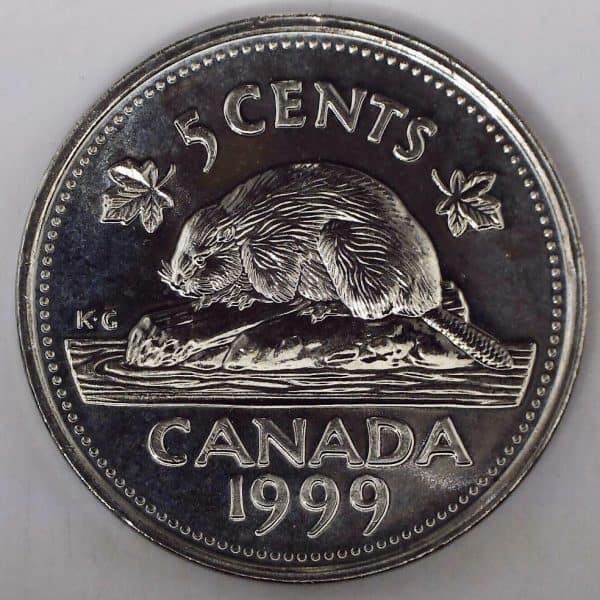 Canada - 5 Cents 1999P - NBU