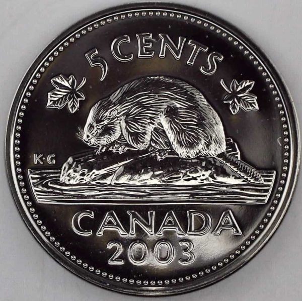 Canada - 5 Cents 2003P - Ancienne Éffigie - NBU