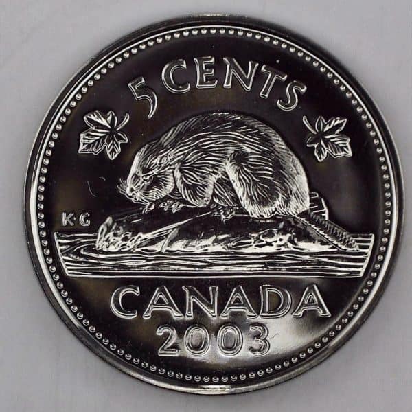 Canada - 5 Cents 2003WP - NBU