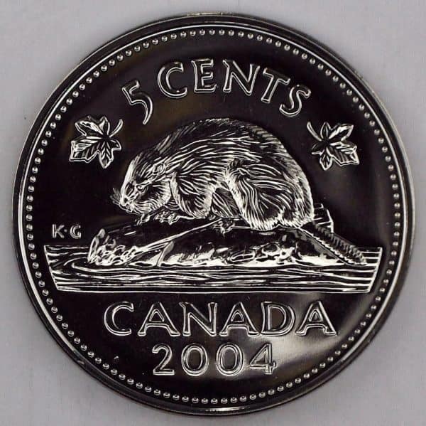 Canada - 5 Cents 2004P - NBU