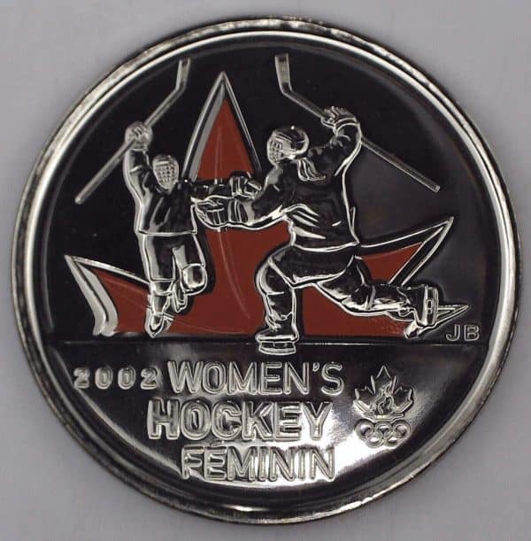 2009 Canada 25 cents Hockey Feminin NBU