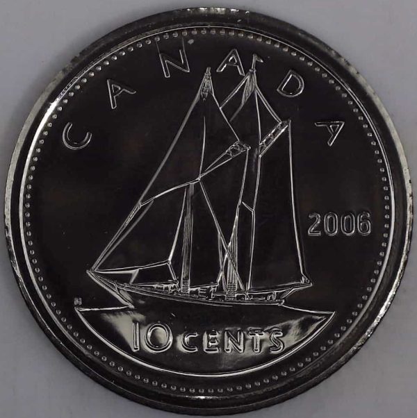 Canada - 10 Cents 2006 MRC Logo - NBU