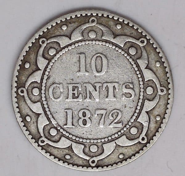 CANADA - 10 Cents 1872H - Terre-Neuve - G-6