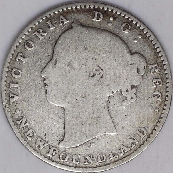 CANADA - 10 Cents 1872H - Terre-Neuve - G-6
