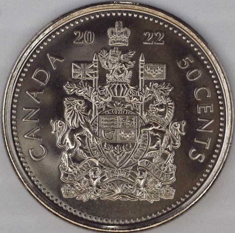 CANADA - 50 Cents 2022 - B.UNC